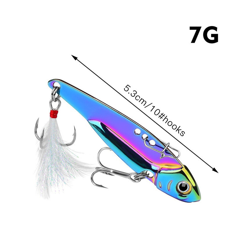 3D Fishing Lures with Reflective Coating - Premium Copper Alloy & Stainless Steel Construction for Successful Catches