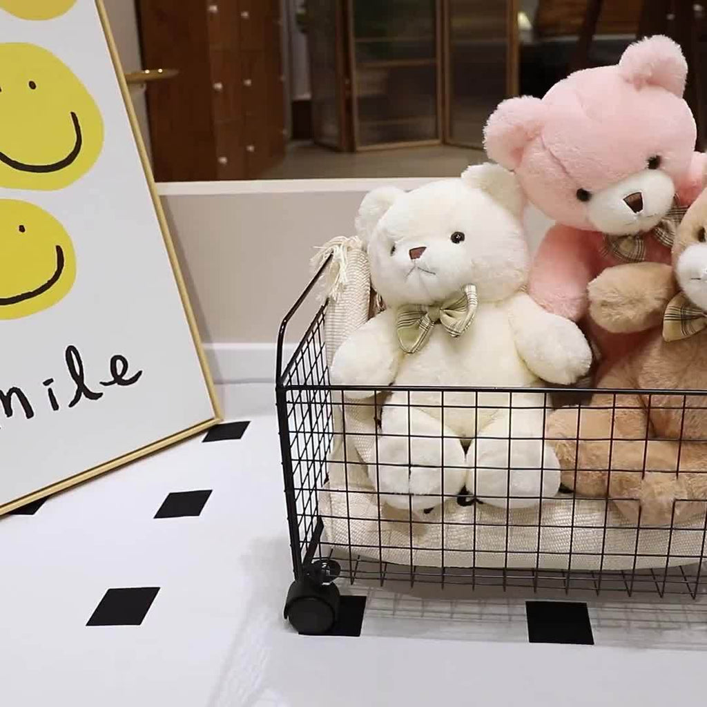 Cute Cartoon Teddy Bear Plush Toys Soft Stuffed Animals Teddy Bear Plush Toy Doll Perfect Birthday Gifts for Girls And Boys Beautiful Home Decoration