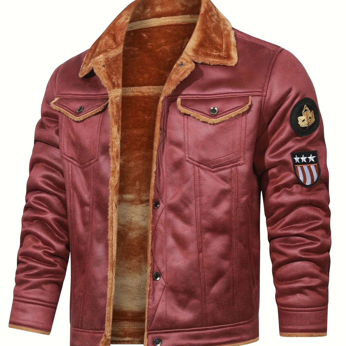 Men's Casual Polyester Jacket
