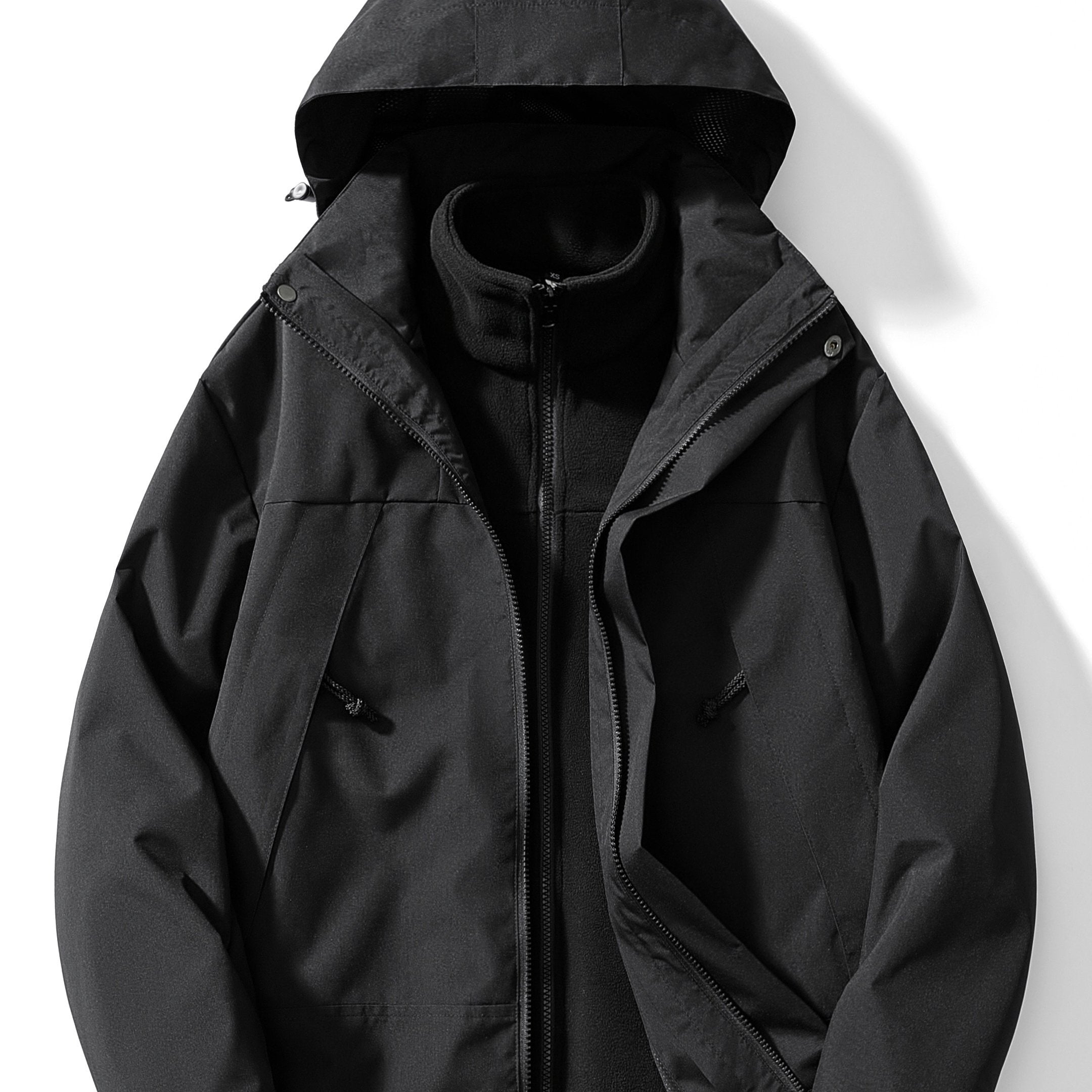 Women's 3-in-1 Outdoor Sports Jacket - Windproof, Waterproof, and Perfect for Mountaineering and Skiing