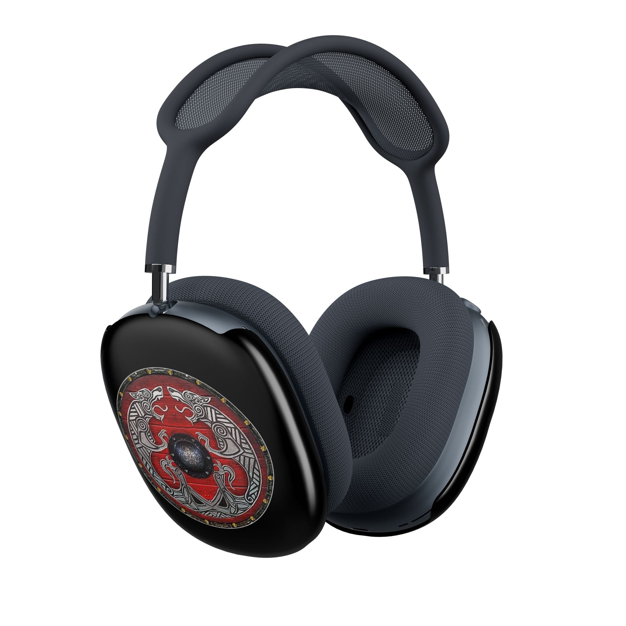 AirPods Max Shell Case — Red Viking Shield