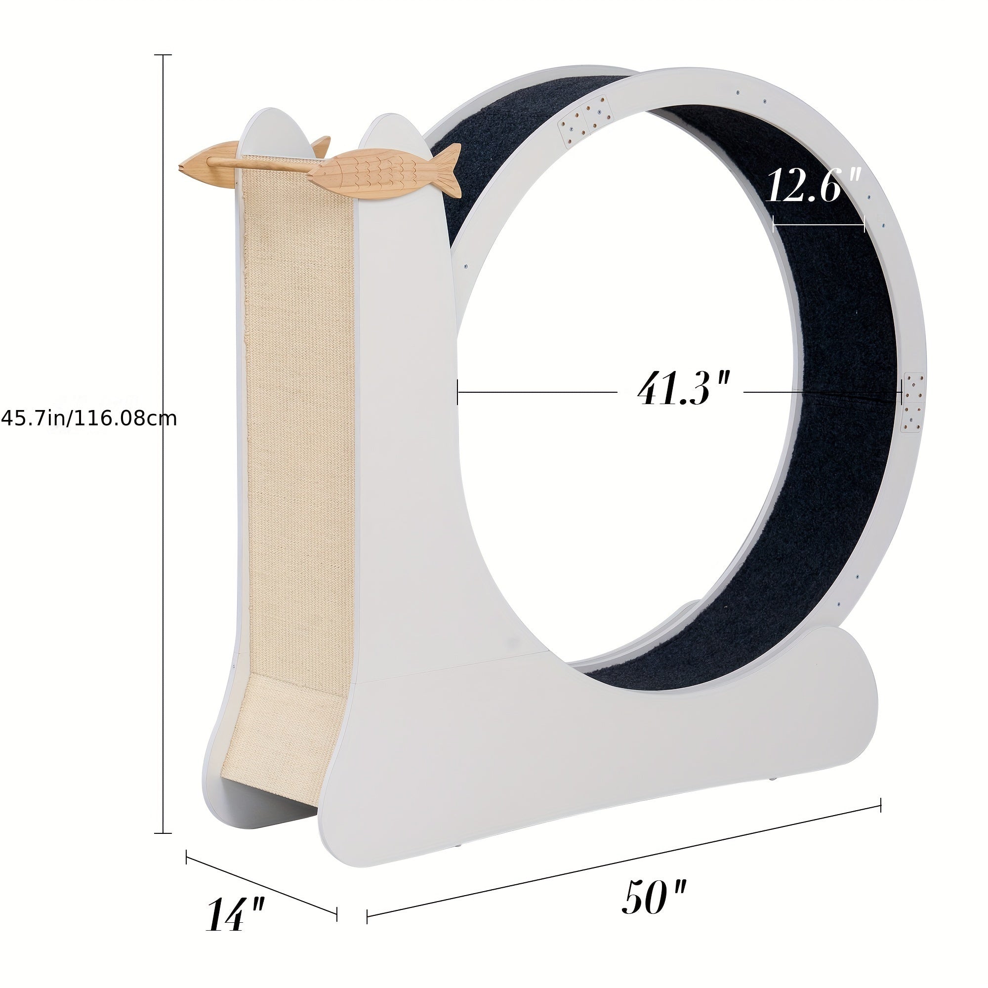 Soges Cat Treadmill, Preferred White Sisal Blanket, Cat Claw Sharpening Toys