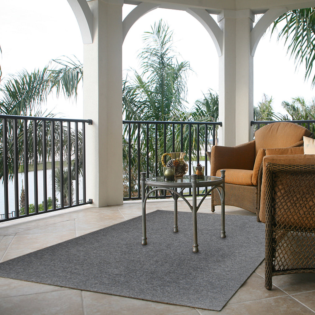 VEVOR Gray Marine Carpet 6 ft x 18 ft Boat Carpet Rugs Indoor Outdoor Rugs for Patio Deck Anti-Slide TPR Water-Proof Back Cut Outdoor Marine Carpeting Easy Clean Outdoor Carpet Roll