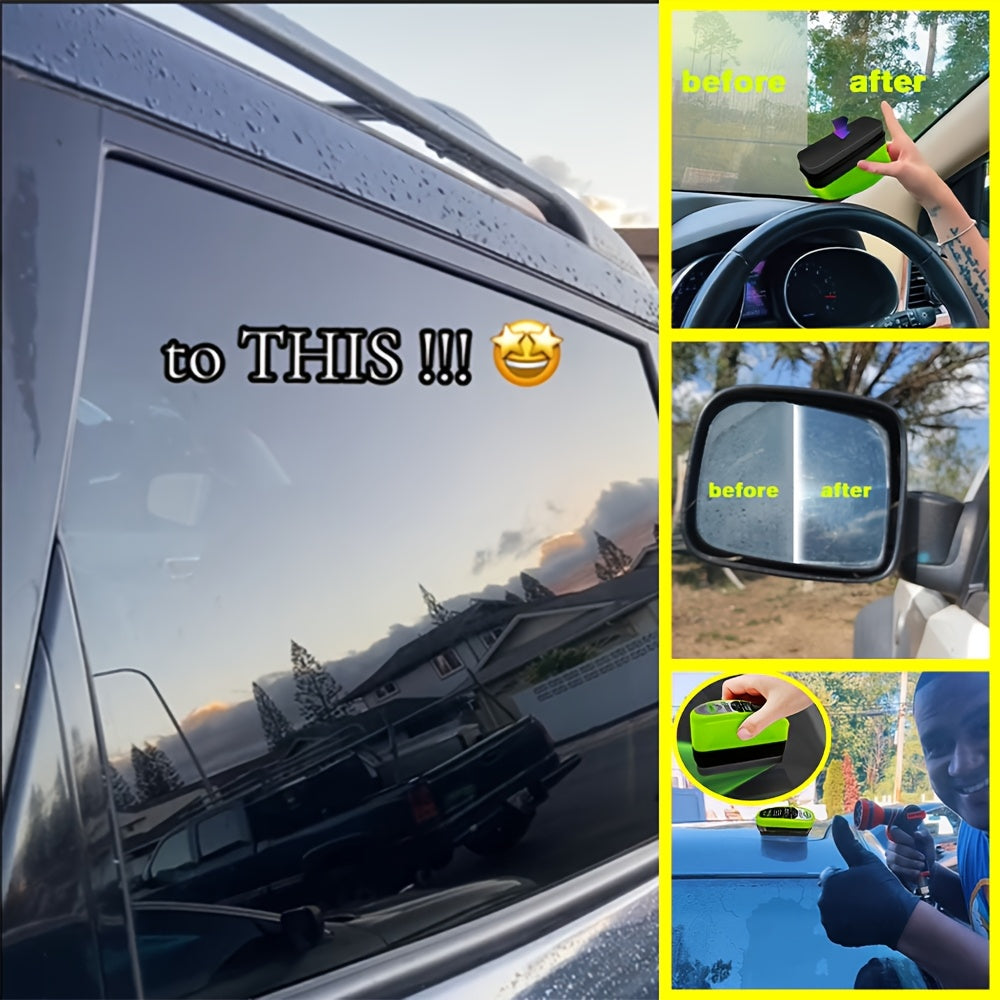 Automotive Oil Film Cleaning Brush, 2025 Upgraded Car Oil Film Cleaning Brush Pro 150ML,