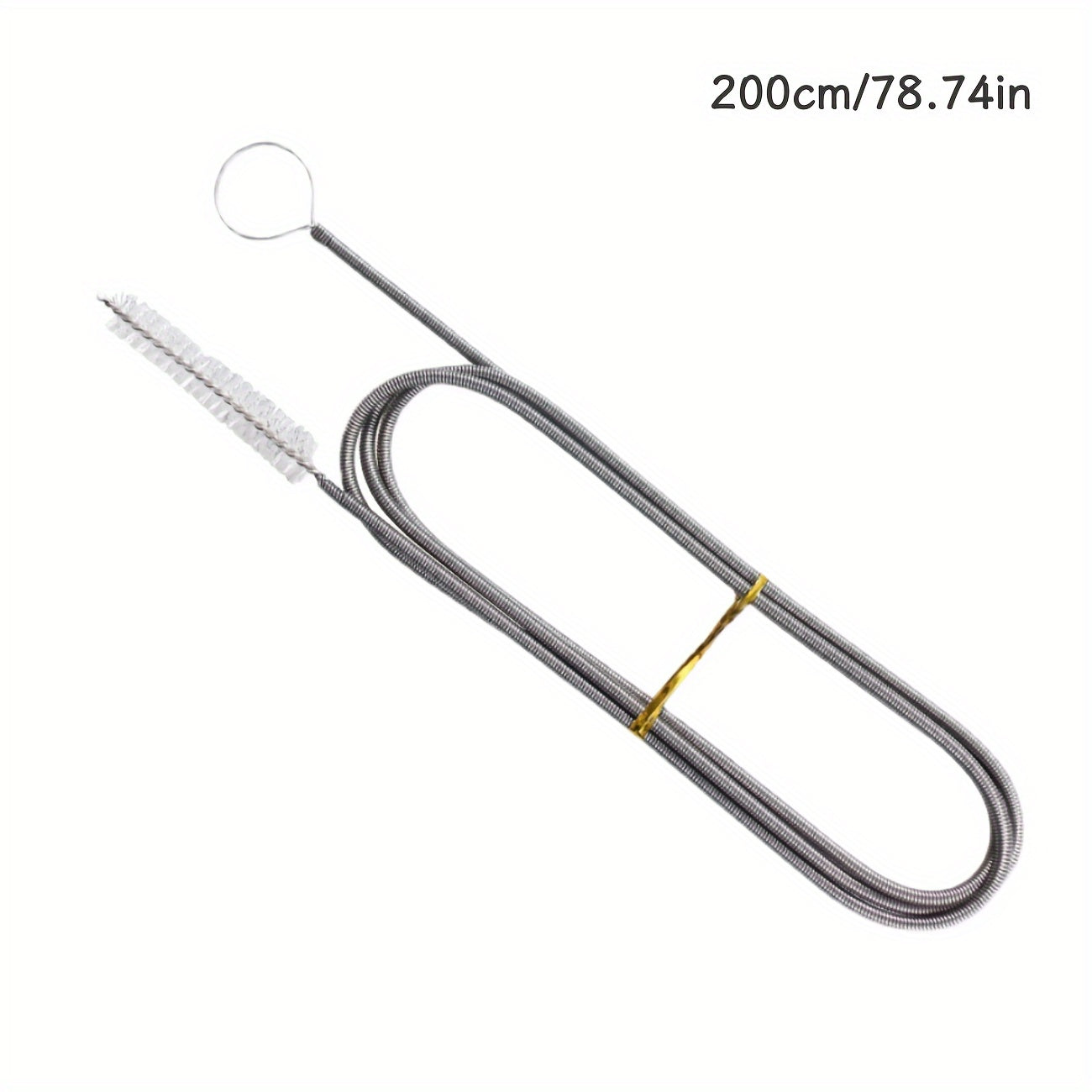 1pc Car Sunroof Drain Hole Dredge Stainless Steel Drain Pipe Clearing And Cleaning Tool Skylight Artifact Air Conditioner Cleaning Tool