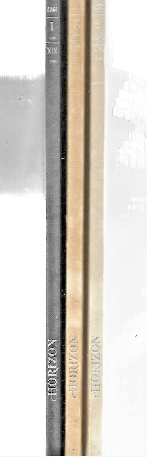 3 - HORIZION MAGAZINES HC 1977 (See Sellers Description)        B=21        L-31