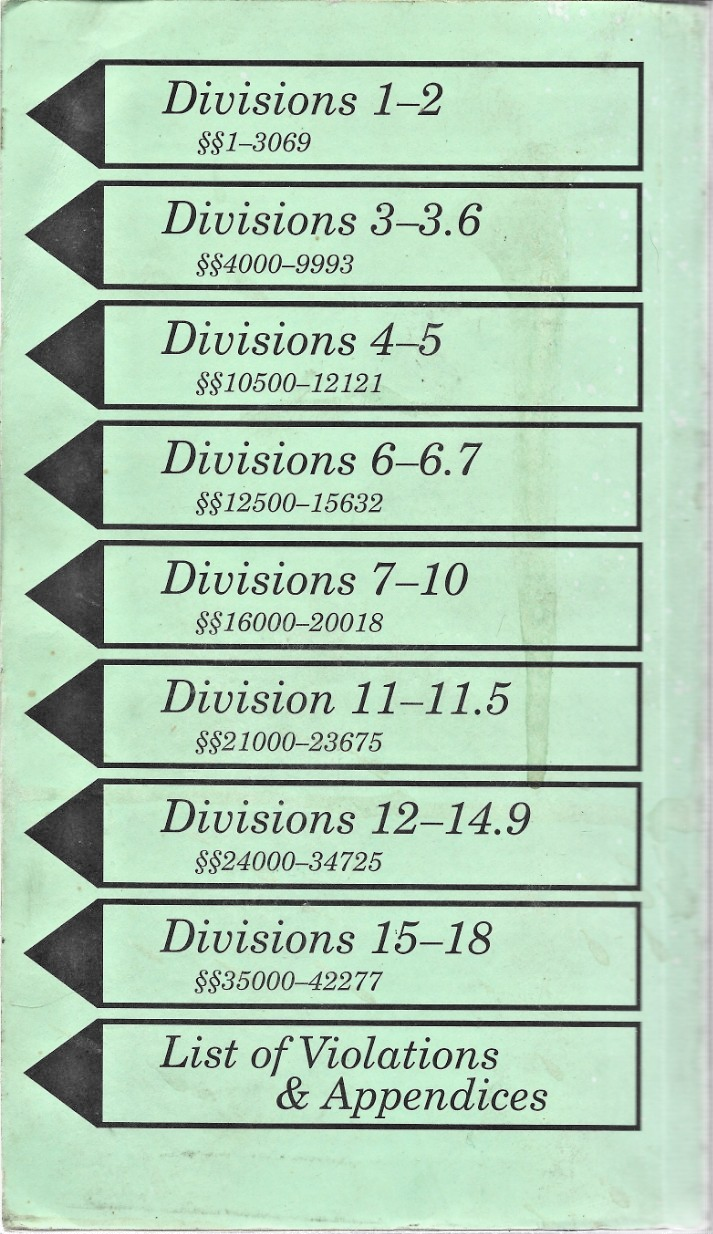 2002 California Vehicle Code PB Good B-32
