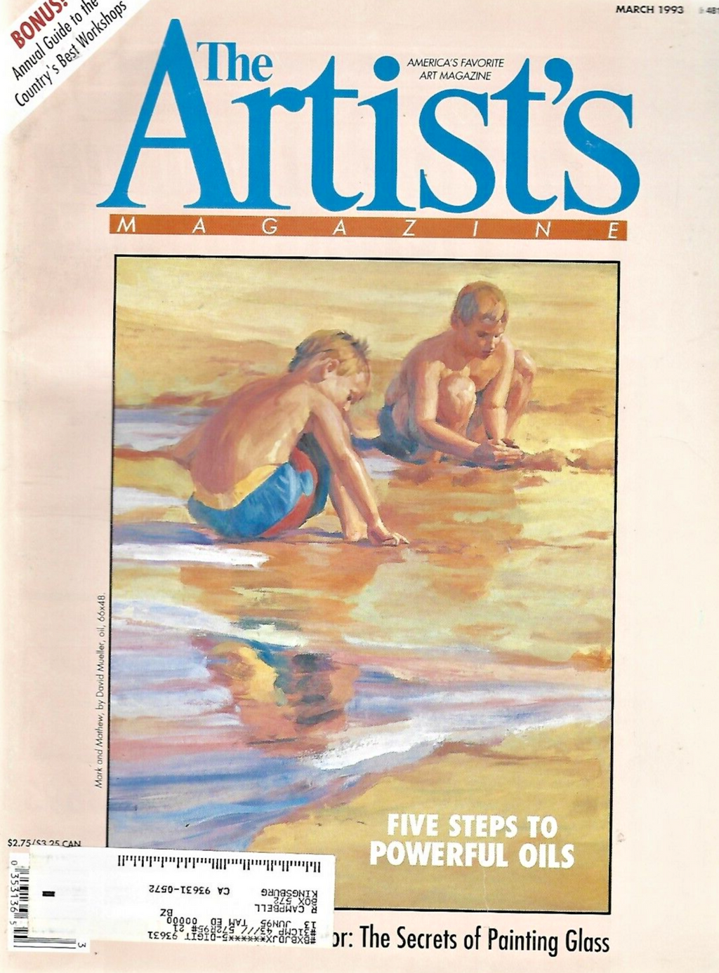 THE ARTIST'S MAGAZINE (11 Paperbacks 1993 Jan thru Nov)                     B-13