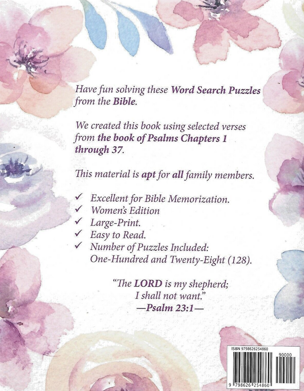 BIBLE WORD SEARCH PUZZLES VOLUME 1 WOMEN'S EDITION                          B-18