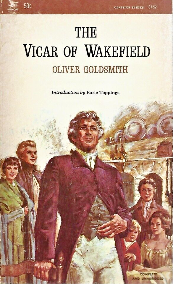 The Vicar of Wakefield A 1964 Airmont Classic by Oliver Goldsmith B-17