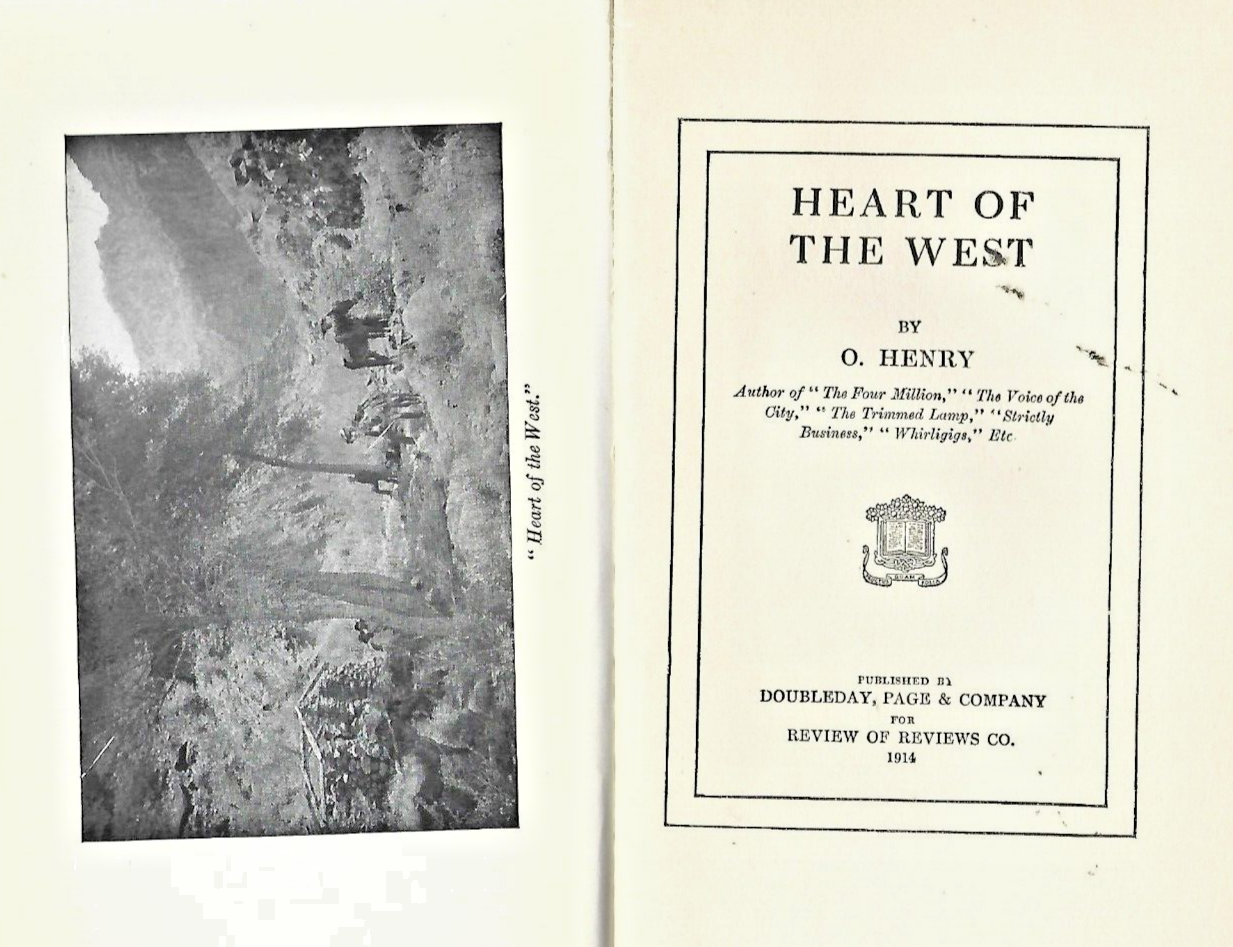 Heart of the West by O. Henry  1914 HC       B-4