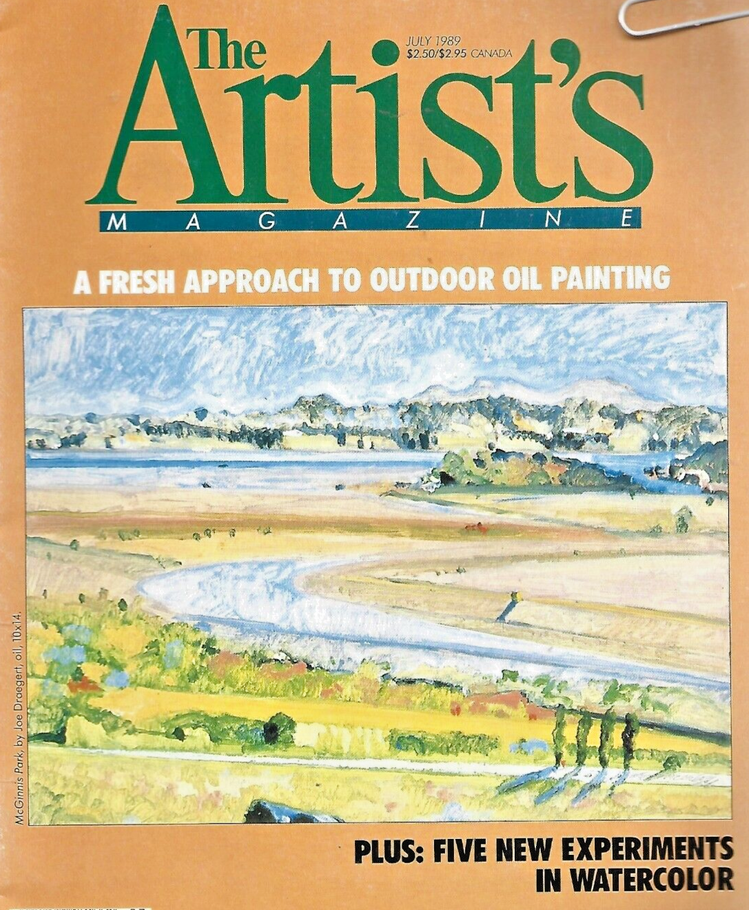 THE ARTIST'S MAGAZINE " DEC 1987-AUG 1988-JULY 1989-MARCH 1999- JULY 1991 "  B13