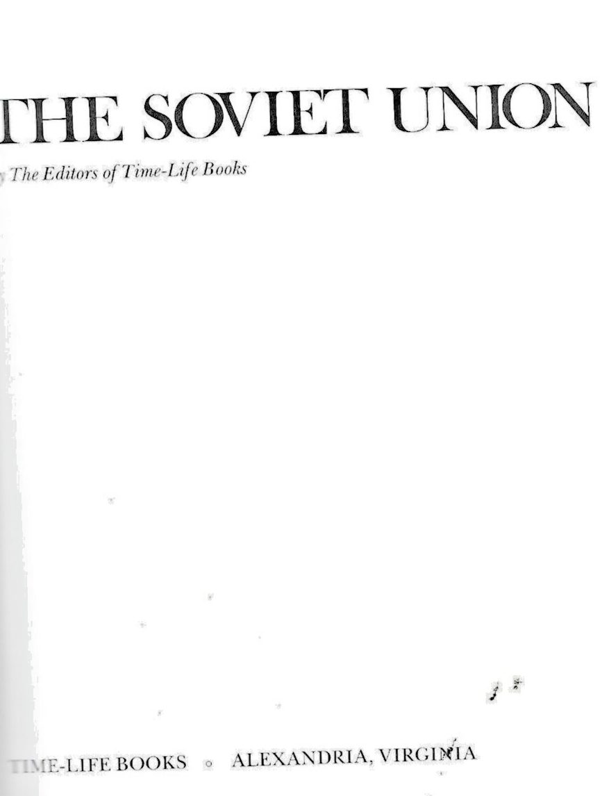 Library of Nations: Soviet Union by Time-Life Books Editors (1986, Hardcover B-1