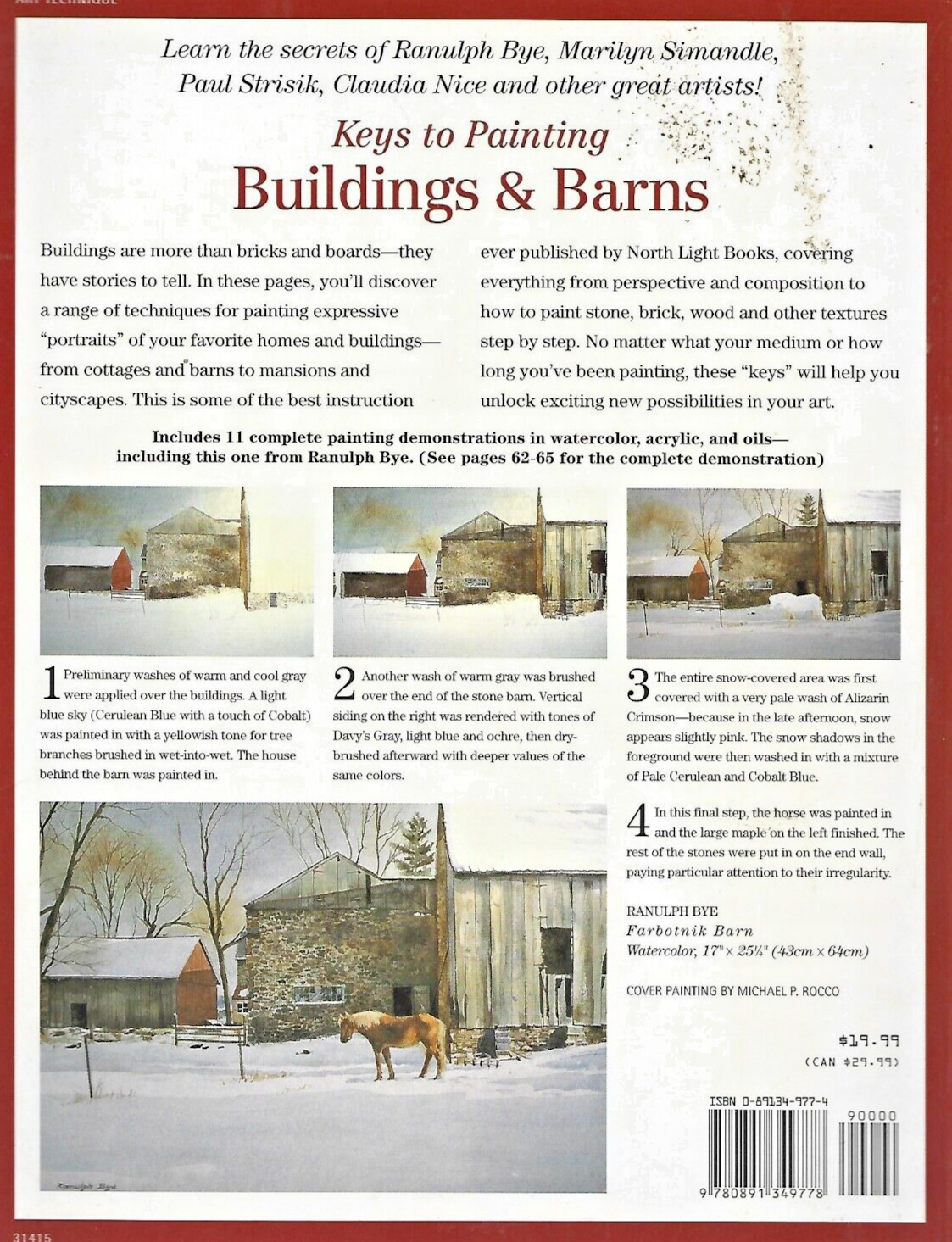 4    Books on Painting Art's & Crafts   VG  to Like New   B-23