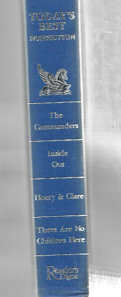 TODAYS BEST NONFICTION by Bob Woodward 1991 H/C                             B-11