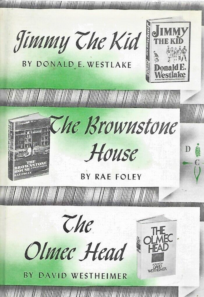 Detective Book Club H/C Book 1974 w/3stories by Walter J Black              B-10