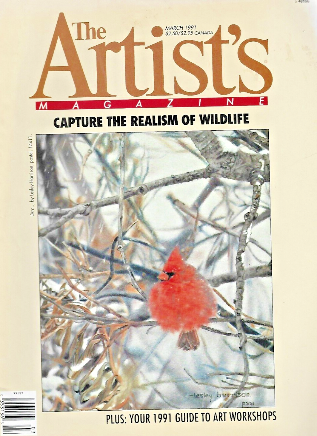 THE ARTIST'S MAGAZINE "10"1991 Magazines ( See Issues Below)   VG  B20