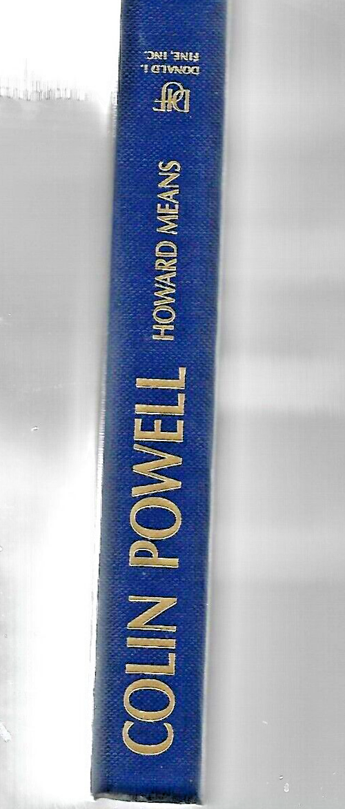 COLIN POWELL by Howard Means 1992 H/C                                       B-12