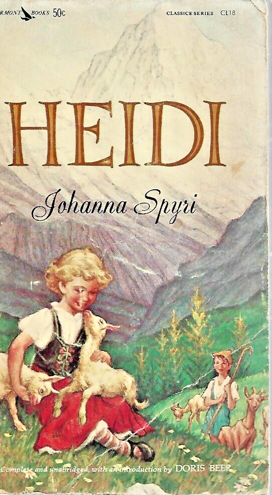 Heidi 1963 Airmont Classic by Johanna Spyri "Good"                          B-26