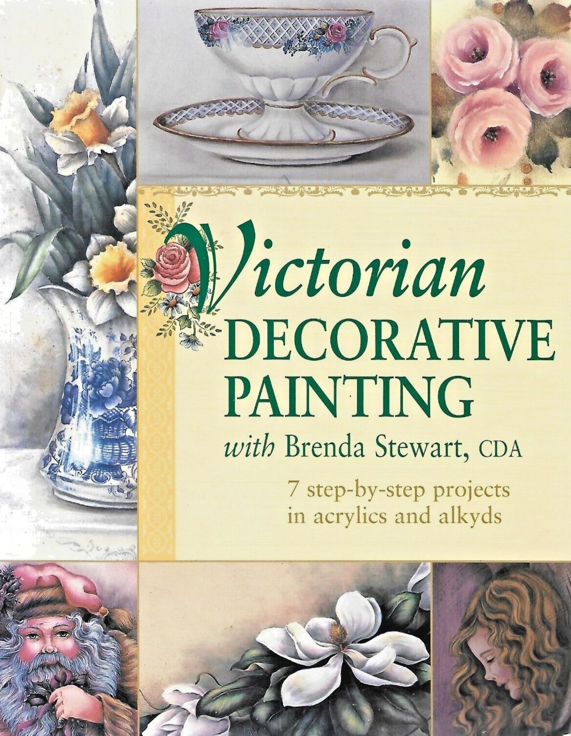 Victorian Decorative Painting by Brenda Stewart 2000 PB "MINT"              B-25