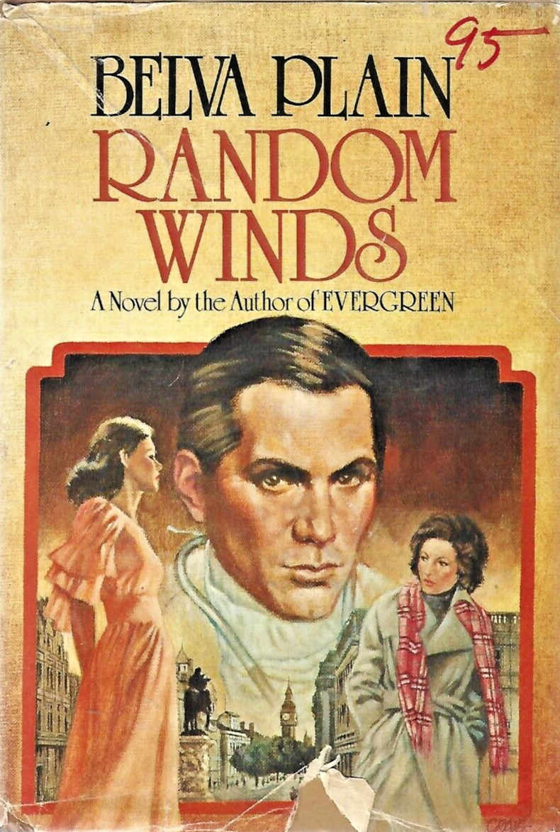 Random Winds by Belva Plain 1980  H/C                                        B-7