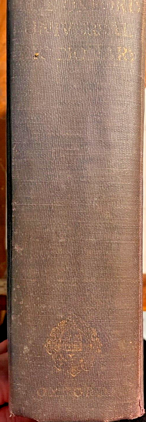 The Oxford Universal Dictionary On Historical Principles, 3rd Ed, 1944       B-1