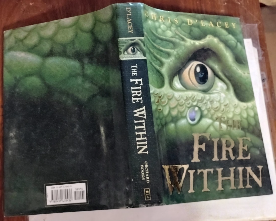 The Fire Within (The Last Dragon Chronicles #1) (1) by Chris d'Lacey  b33