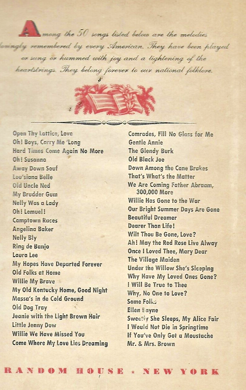 A TREASURY OF STEPHEN FOSTER BY STEPHEN FOSTER              B-3