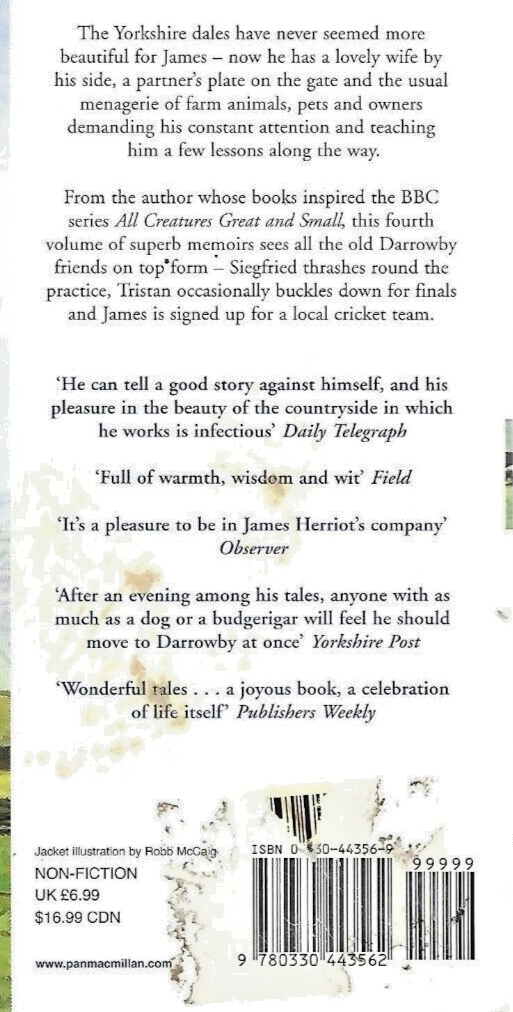 Vet in Harness by James Herriot (2006, Trade Paperback,            B-3