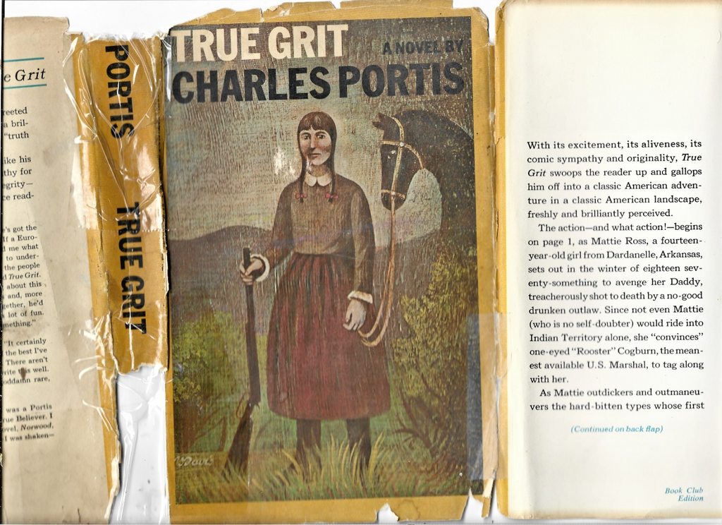 True Grit by Charles Portis (1968, Hardcover), B31