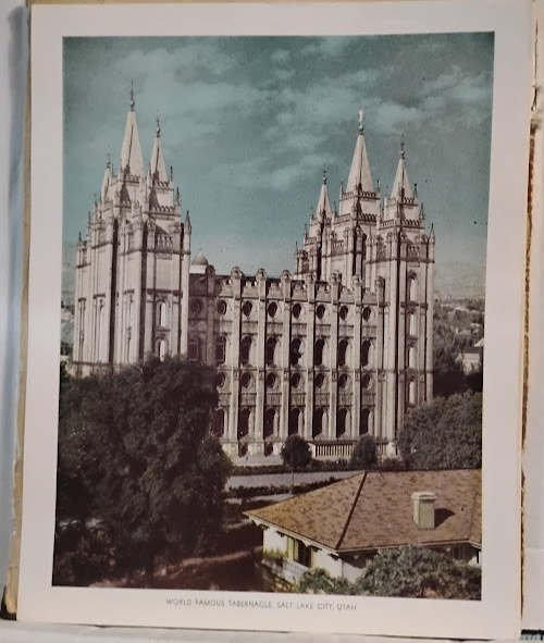 Overland Route in Color 16 Scenic Views 1948 B-3