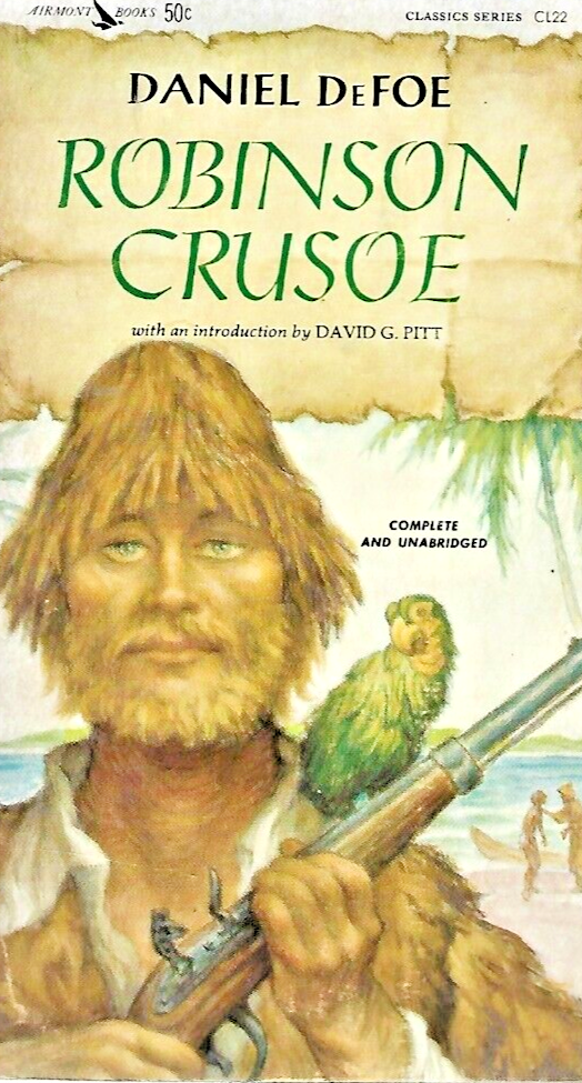 Robinson Crusoe 1963 Airmont Classic by Daniel DeFoe VG                     B-26