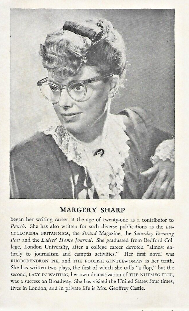 The Foolish Gentlewoman 1948 HC "Very Good"                                 B-10