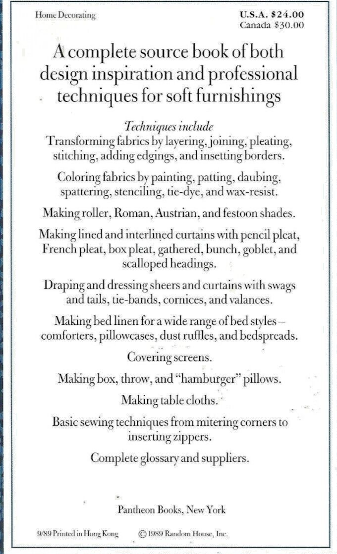 FABRIC MAGIC by Melanie Paine 1987 P/B "Like New"                           B-16