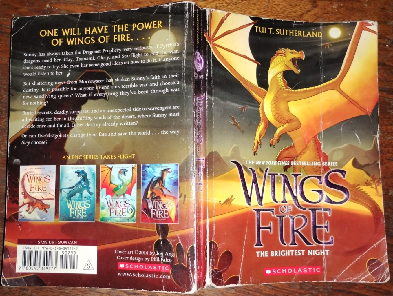 1 Bundles of 5-Books Wings of Fire by Tui T. Sutherland (See titles Below) B-33