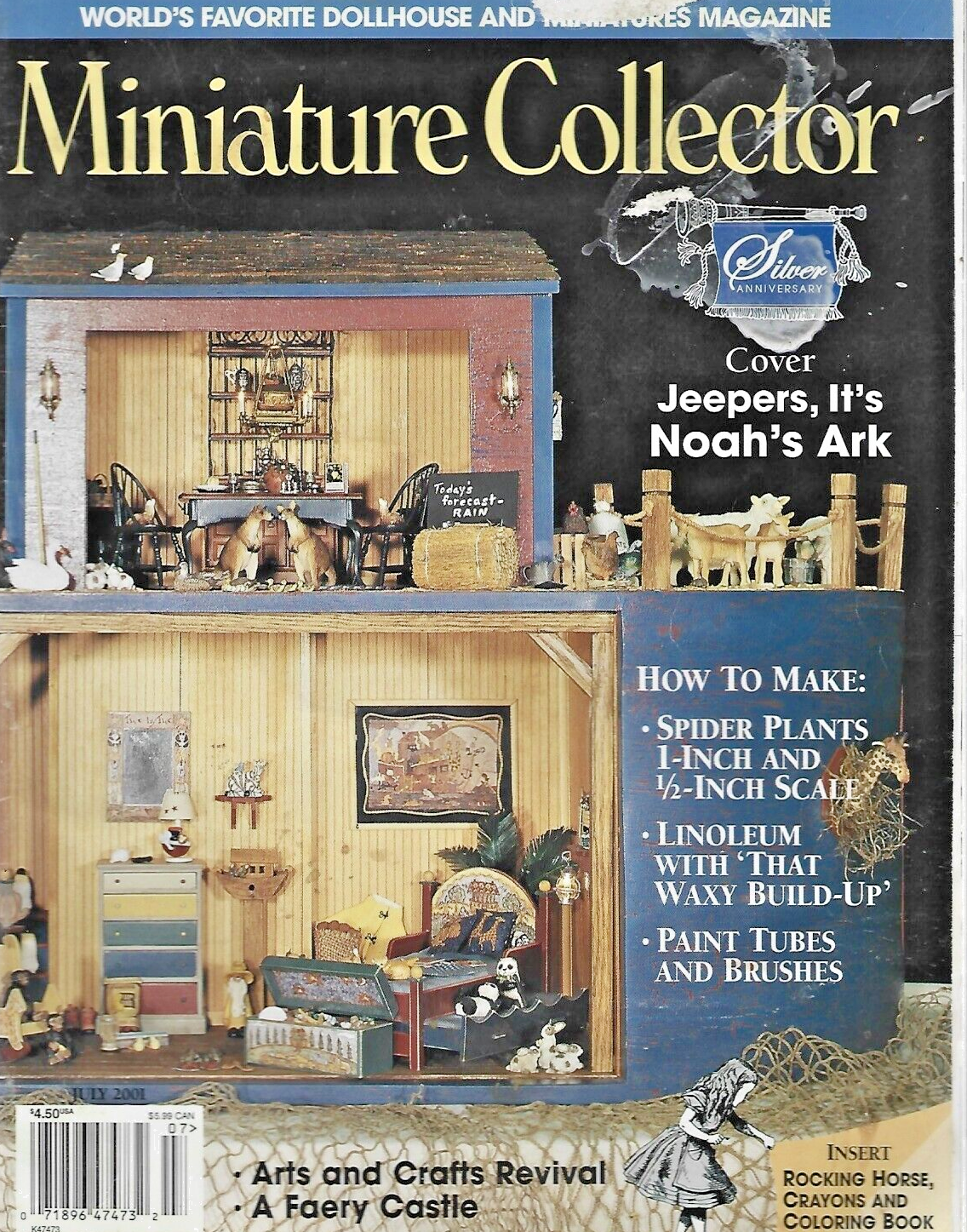 Miniature Collectors Magazine "July 2004" Good Condition B-27