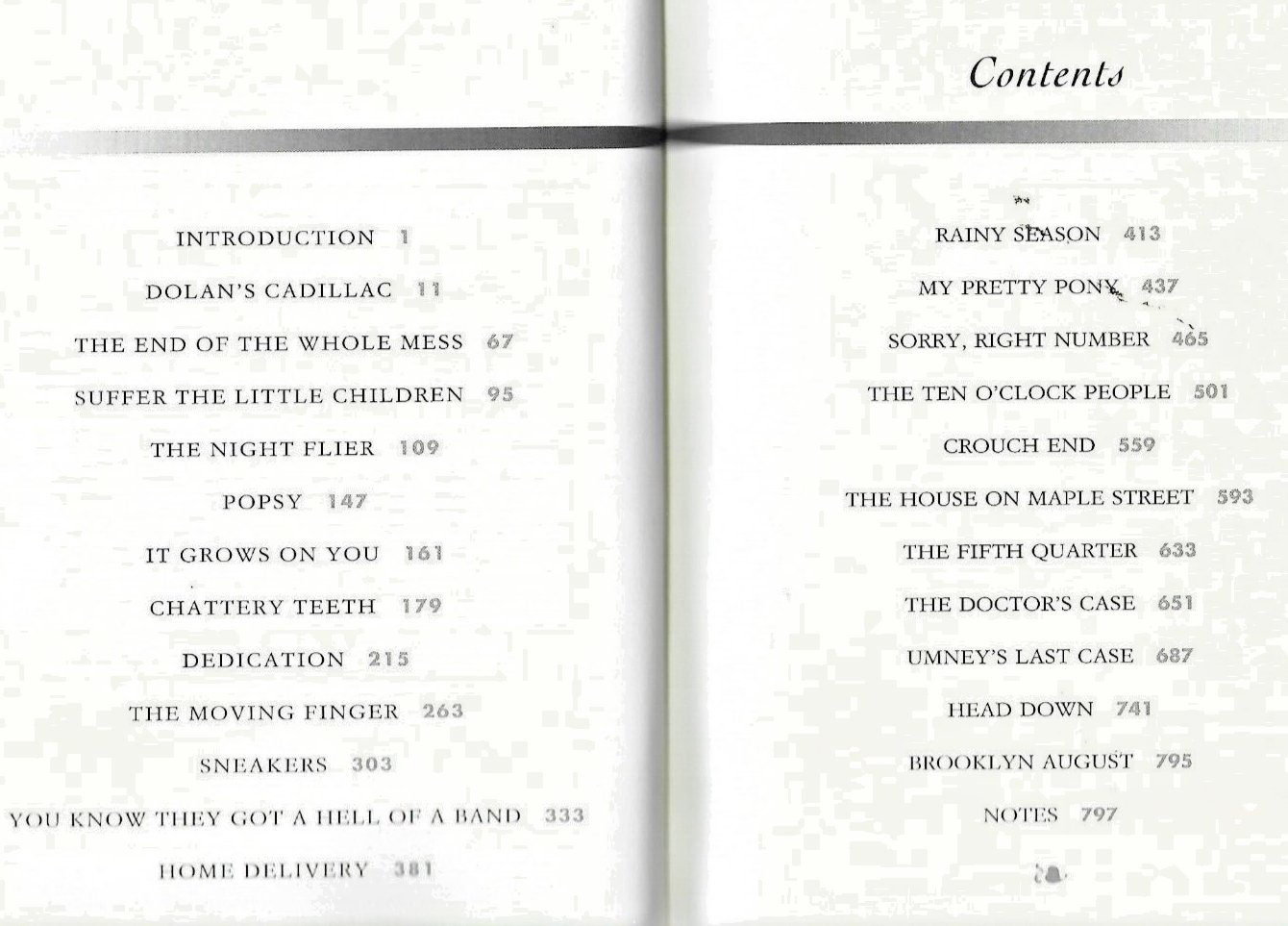 NIGHTMARES & DREAMSCAPES                                    B-5