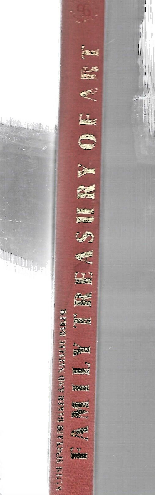Family Treasury of Art by Samm Sinclair Baker 1981 Hardcover "Very Good"    B-19