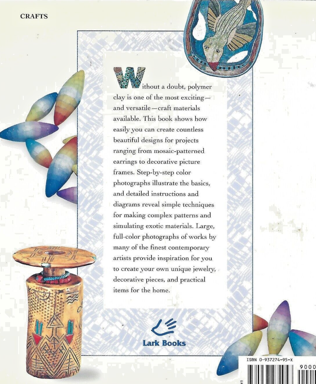 CREATING WITH POLYMER CLAY 1996 P/B " Like New"                             B-16