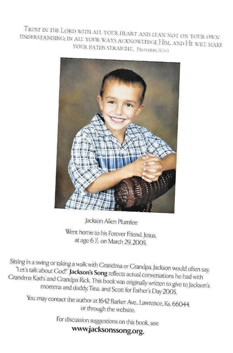 Jackson's Song & El Canto de Jackson 2- 2005 Paperbacks by Rick Plumlee"VG' B-29