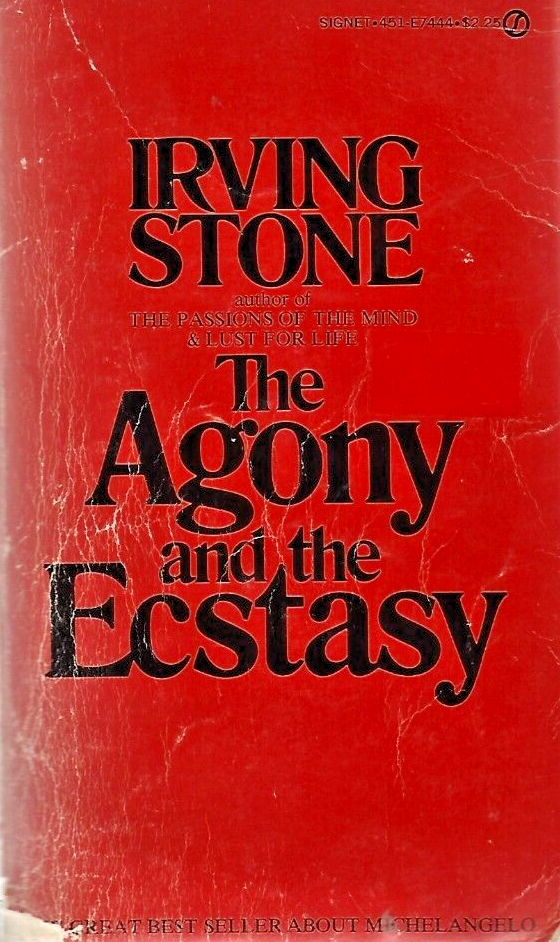 THE AGONY and the ECSTASY 1961 P/B                                          B-12