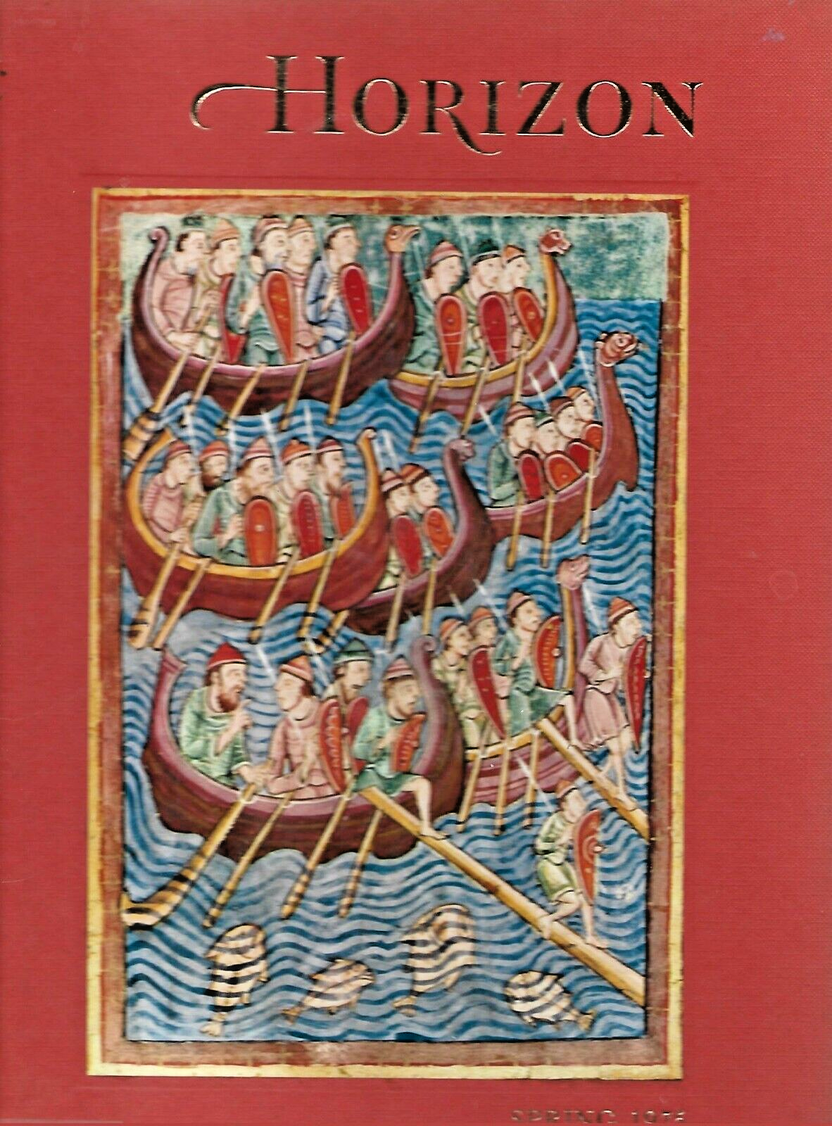 5- HORIZON MAGAZINES H/C 1972/1976 SEE DETAILS SELLERS DESCRIPTION          B-13
