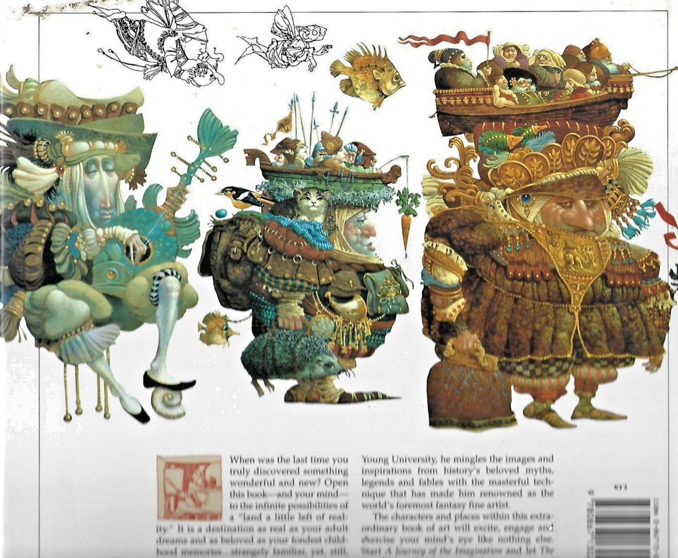 A JOURNEY OF THE IMAGINATION BY JAMES CHRISTENSEN, 1994              B-1