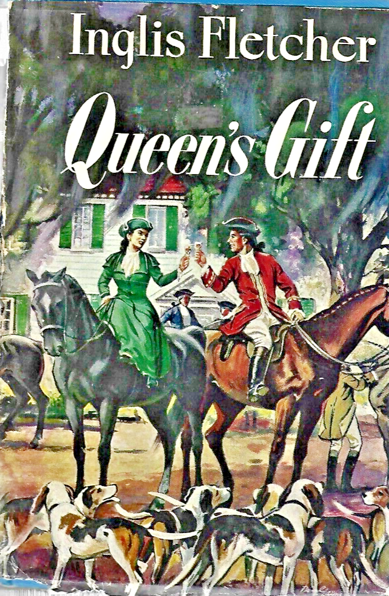 1952 Queen's Gift, by Inglis Fletcher, 1st, HC, Bobbs-Merrill              B-6