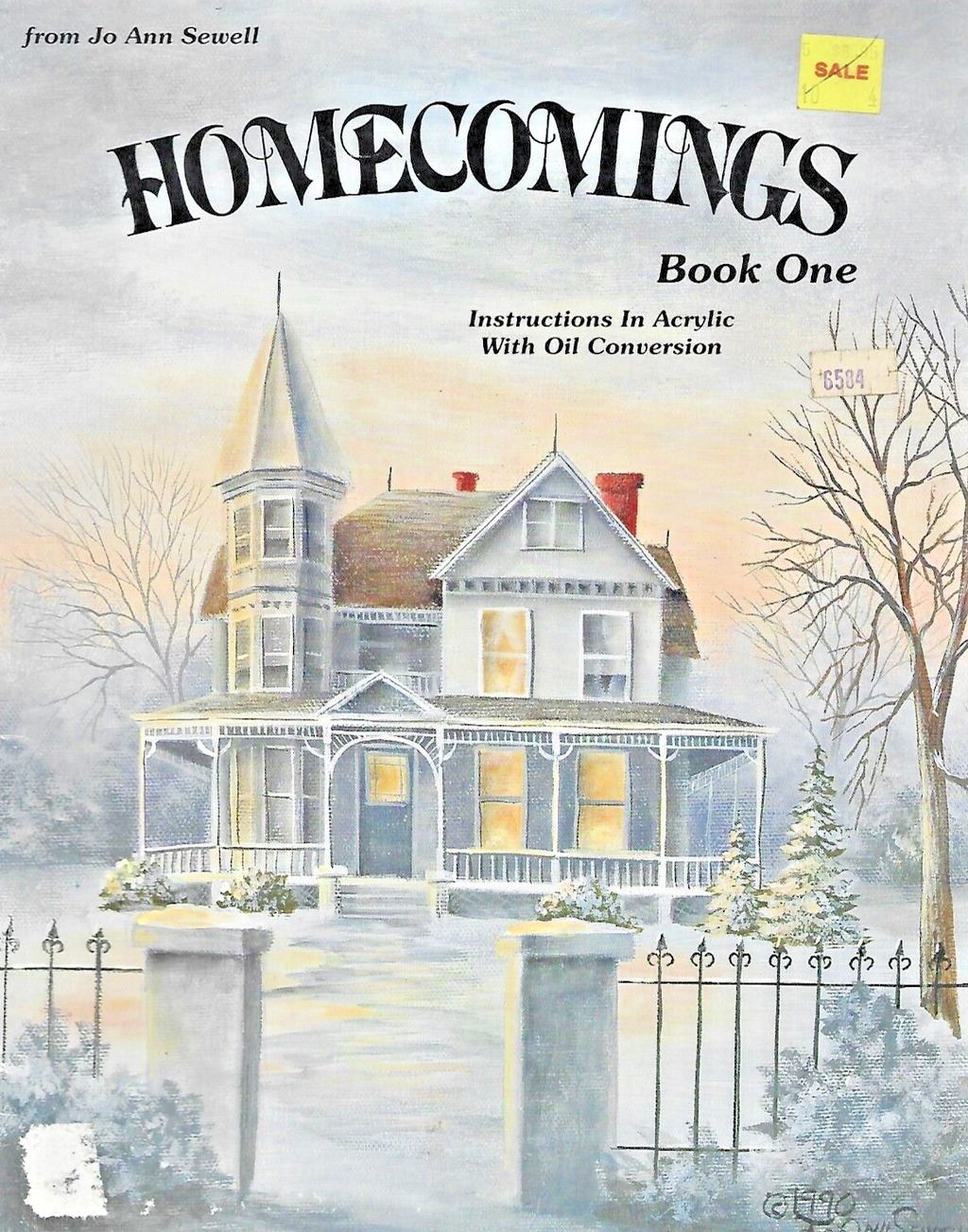 2- HOMECOMINGS Painting Books by Jo Ann Sewell  VERY GOOD                 B-18