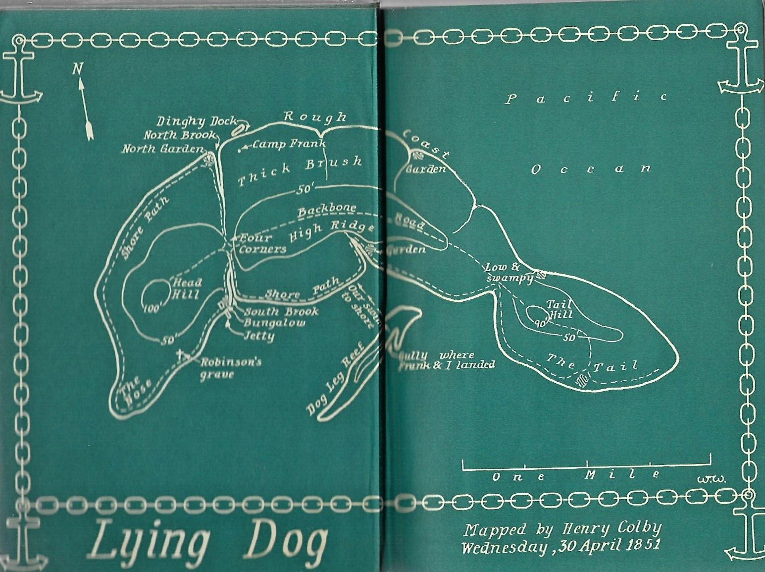 The Ledger of Lying Dog 1947 1st Edition by W.G. Weekley "good"             B-27