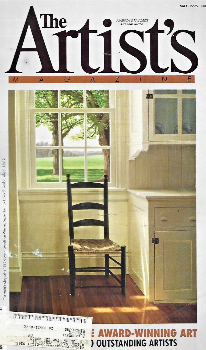 9- ARTIST'S MAGAZINES 1995 "JAN-FEB-MARCH-APRIL-MAY-JUNE-AUG-NOV-DEC          B3