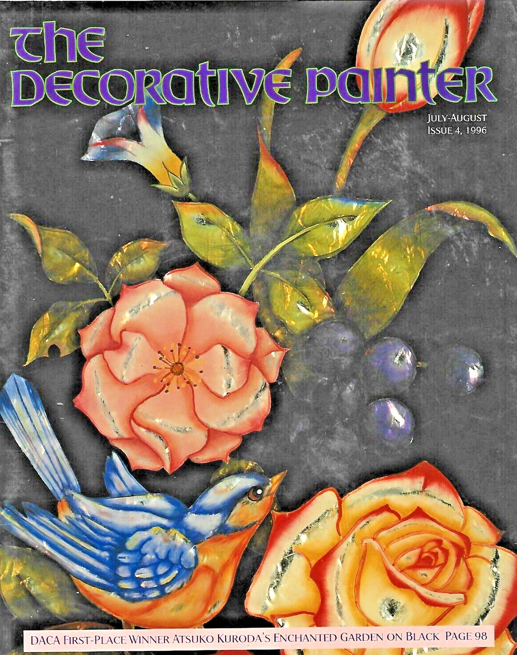 3-THE DECORATIVE PAINTER Magazines 1989/1990"Very Good"                     B-18