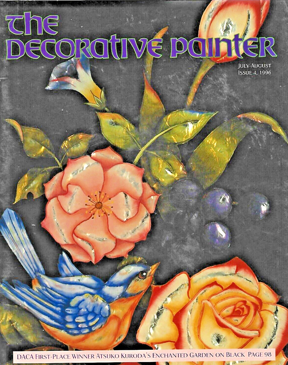 3-THE DECORATIVE PAINTER Magazines 1989/1990"Very Good"                     B-18