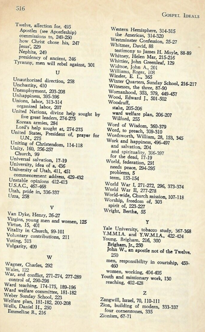 Gospel Ideals 1953 Vintage HC Book LDS by David O. McKay                    B-29